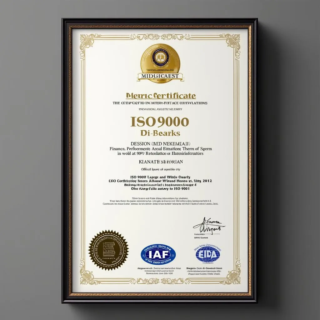 Certificación ISO 9001 en Servicios Financieros